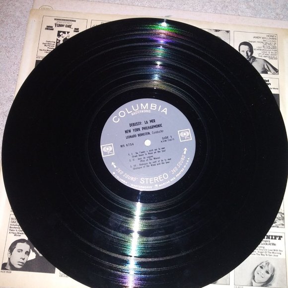 Leonard Bernstein New York Philharmonic LP Record Album ML 6754 COLUMBIA - Picture 5 of 6